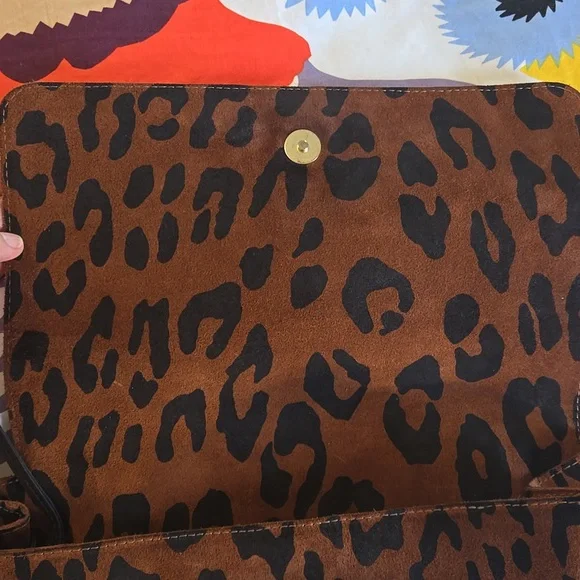 Clare V. Helene Leopard Print Bag - Picture 11 of 12